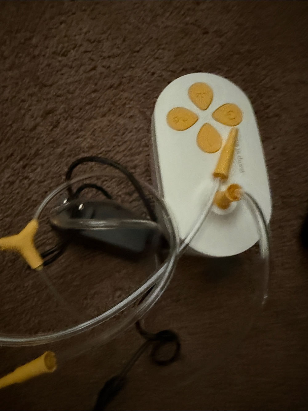 Medela in style with Clear Tubing